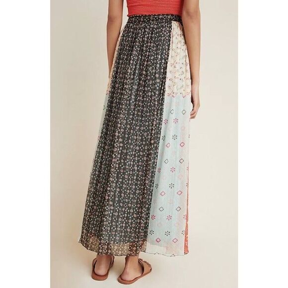 Anthropologie VERB Margot Pleated Maxi Skirt - Picture 6 of 10